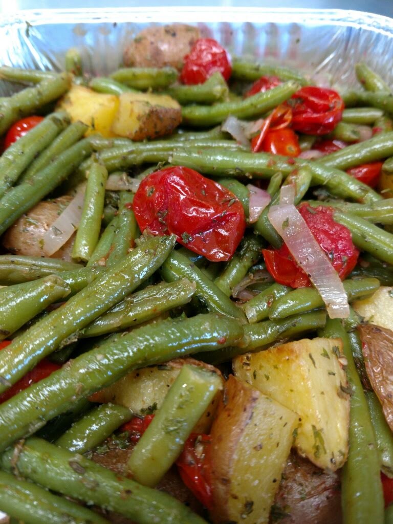 Warm Veggie Salad – Casseroles and Desserts To Go…